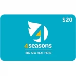 4 Seasons Home & Leisure $20 NZD Physical Gift Card (Express Delivery)