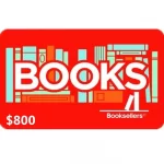 Booksellers $800 NZD Physical Gift Card (Express Delivery)