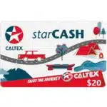 Caltex StarCash $20 NZD Physical Gift Card (Express Delivery)