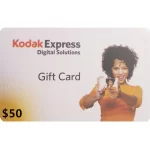 Kodak Express $50 NZD Physical Gift Card (Express Delivery)