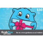 GrabOne $30 NZD Digital Gift Cards (Email Delivery)