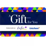 Life Pharmacy/Unichem Pharmacy Physical Gift Cards (Express Delivery)