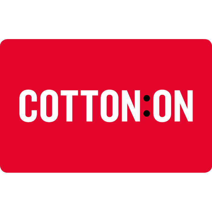 Cotton On Gift Cards New Zealand Region (Email Delivery)