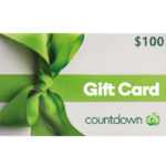 Countdown-$100-NZD-Digital-Gift Cards-Email Delivery