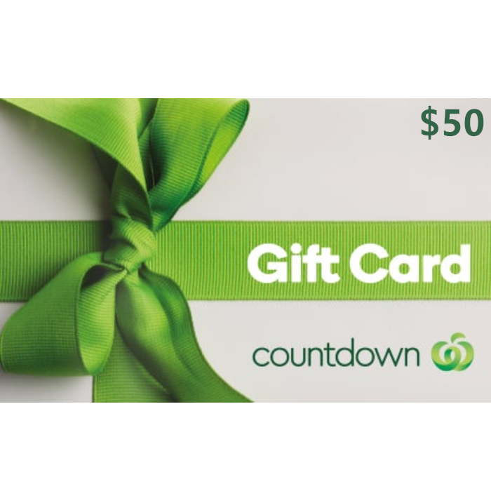 Countdown-$50-NZD-Digital-Gift Cards-Email Delivery