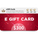 eGift Cards $300 NZD E Gift Card Discount (Email Delivery)