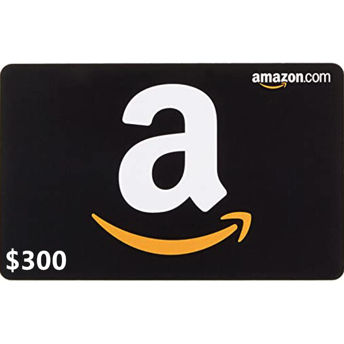 Amazon-$300-USD-Digital-Gift-Cards-Email-Delivery
