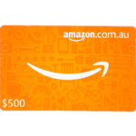 Amazon $500 AUD Digital Gift Card/Voucher (Email Delivery)