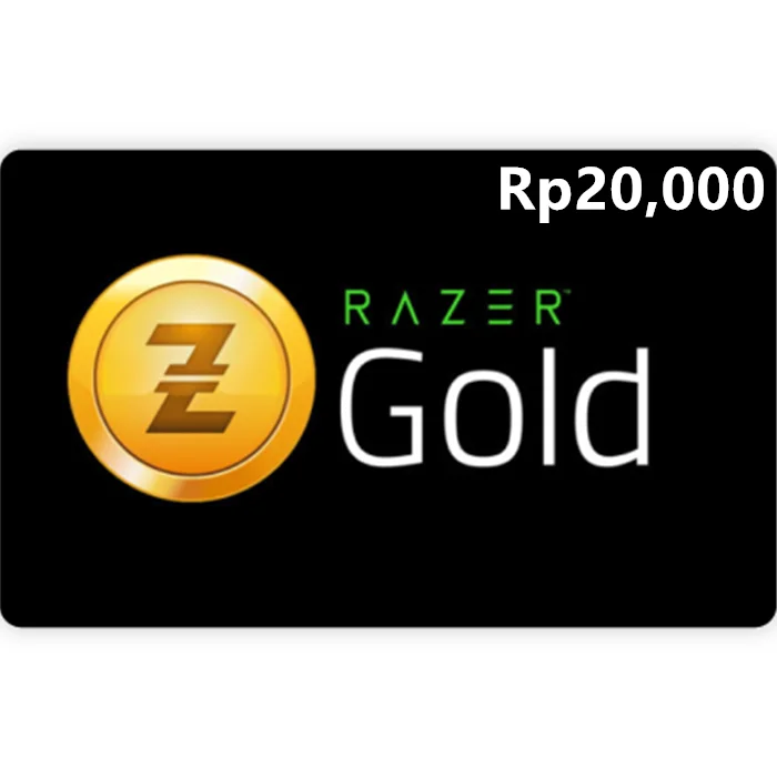 Razer-Gold-Rp20,000-IDR-Gift-Card-Email-Delivery