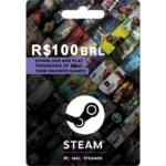 Steam R$100 BRL (BR) Digital Gift Card (Email Delivery)