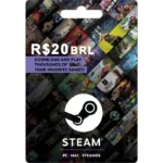 Steam R$20 BRL (BR) Digital Gift Card (Email Delivery)