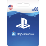 PlayStation $60 USD Digital Gift Card (Email Delivery)