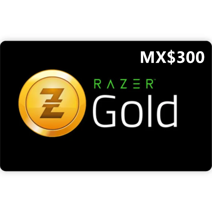 Razer-Gold-MX$300-MXN-Gift-Card-Email-Delivery