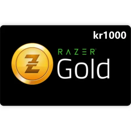 Razer Gold Gift Card Sweden Region - SEK (Email Delivery) - kr1000 SEK