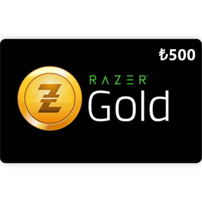 Razer-Gold-₺500-TRY-Gift-Card-Email-Delivery
