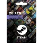 Steam 20 AED (UAE) Digital Gift Card (Email Delivery)