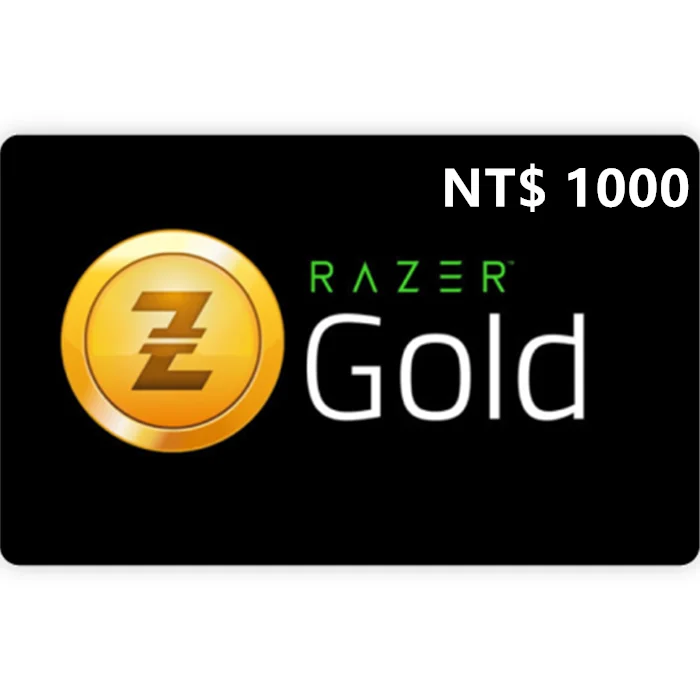 Razer-Gold-NT$1000-TWD-Digital-Prepaid-Gift-Cards-Email-Delivery