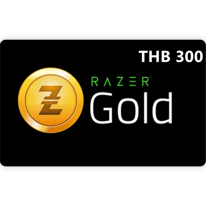 Razer-Gold-฿300-THB-Digital-Prepaid-Gift-Cards-Email-Delivery