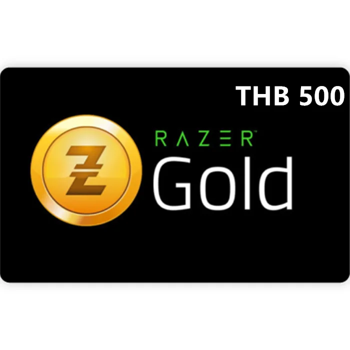 Razer-Gold-฿500-THB-Digital-Prepaid-Gift-Cards-Email-Delivery