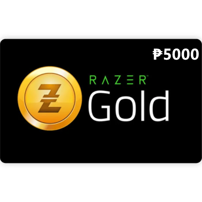 Razer-Gold-₱5000-PHP-Digital-Prepaid-Gift-Cards-Email-Delivery